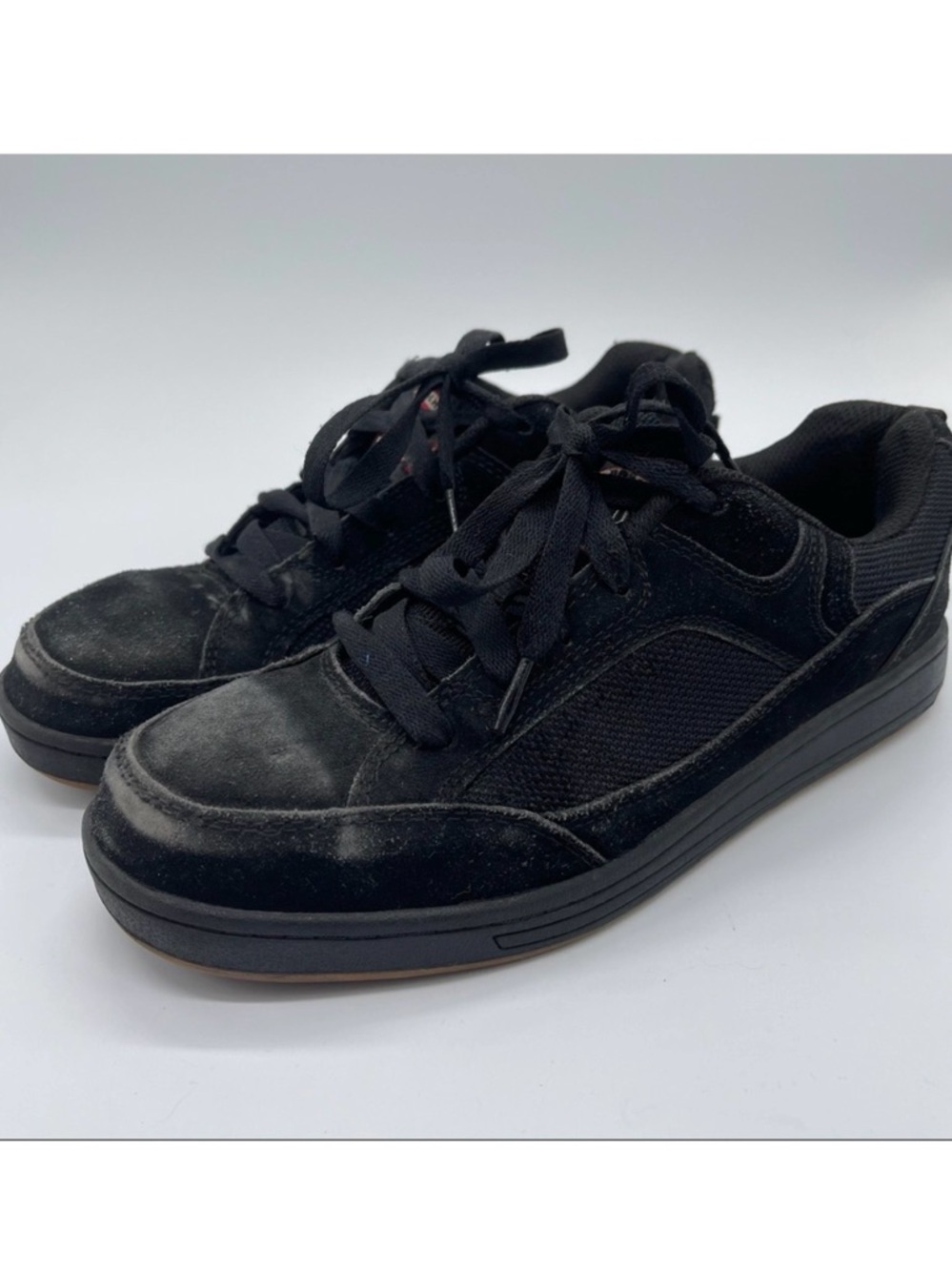 Brahma Steel Toe, Skater Style Shoe, Size 7. Black Leather